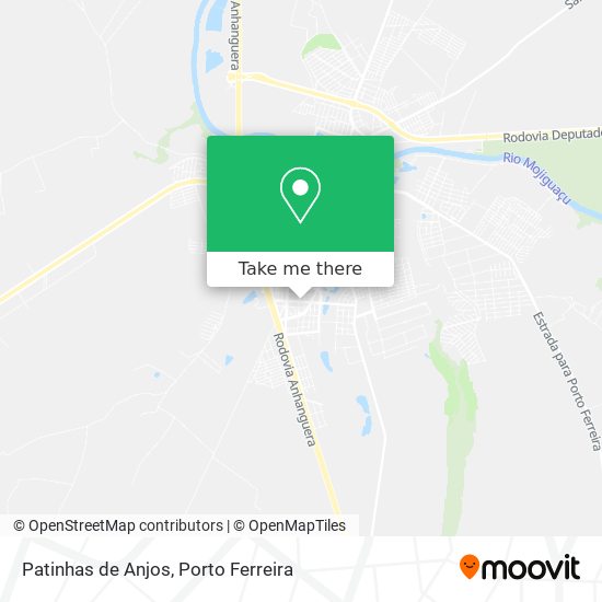 Patinhas de Anjos map