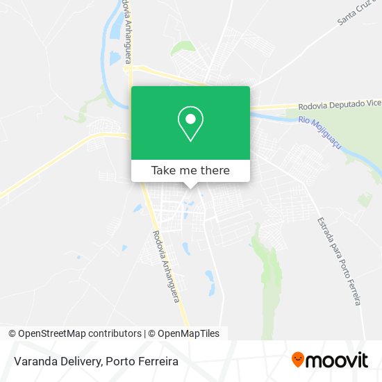 Varanda Delivery map