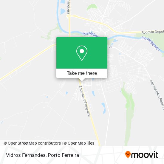 Vidros Fernandes map
