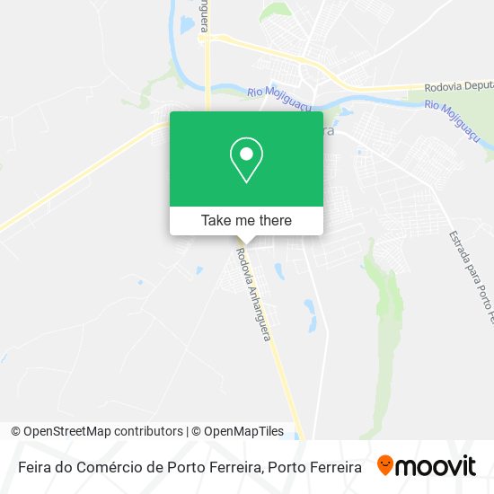Feira do Comércio de Porto Ferreira map