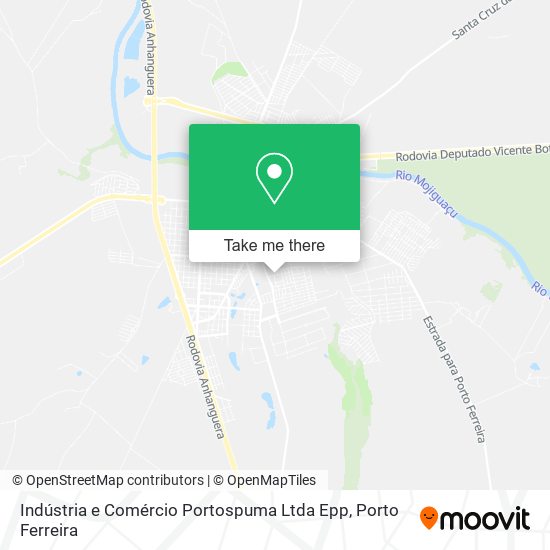 Indústria e Comércio Portospuma Ltda Epp map