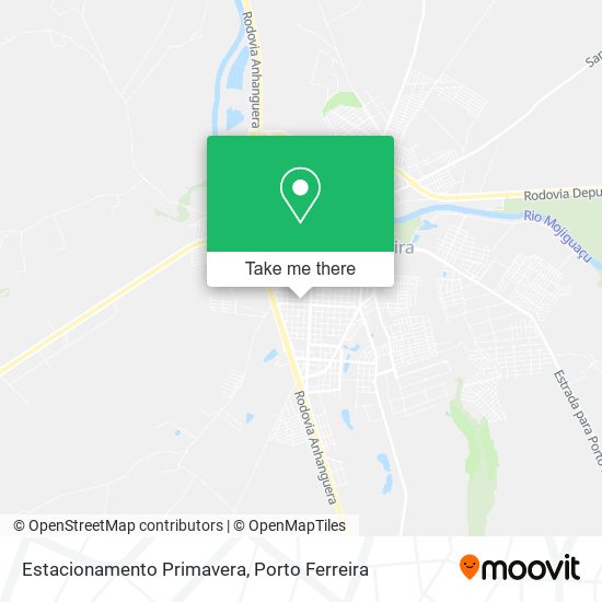 Estacionamento Primavera map