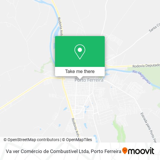 Va ver Comércio de Combustivel Ltda map