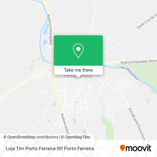 Loja Tim Porto Ferreira-SP map