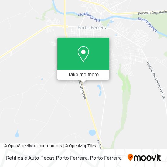 Retifica e Auto Pecas Porto Ferreira map