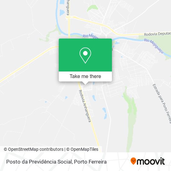 Posto da Previdência Social map