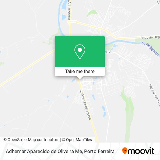 Adhemar Aparecido de Oliveira Me map