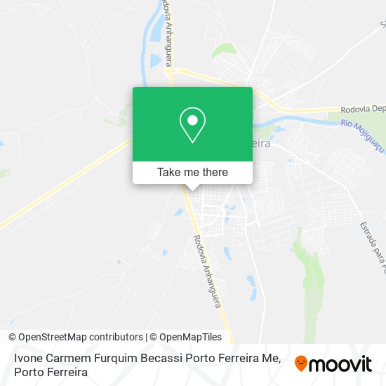 Ivone Carmem Furquim Becassi Porto Ferreira Me map