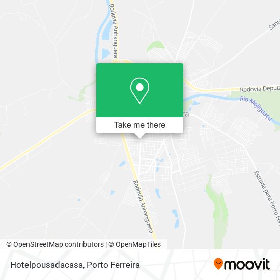 Mapa Hotelpousadacasa