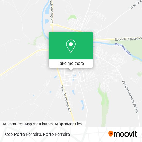 Ccb Porto Ferreira map