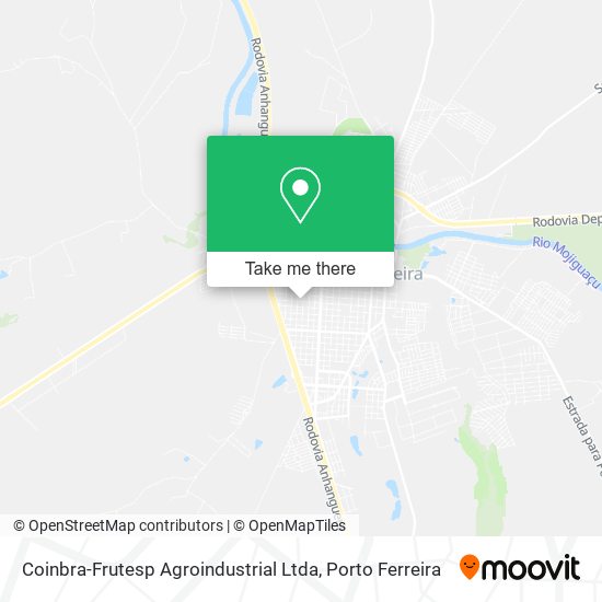 Coinbra-Frutesp Agroindustrial Ltda map