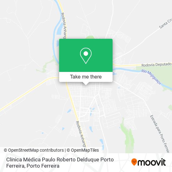 Clínica Médica Paulo Roberto Delduque Porto Ferreira map