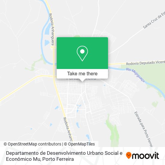 Departamento de Desenvolvimento Urbano Social e Econômico Mu map