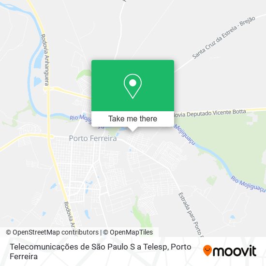 Telecomunicações de São Paulo S a Telesp map