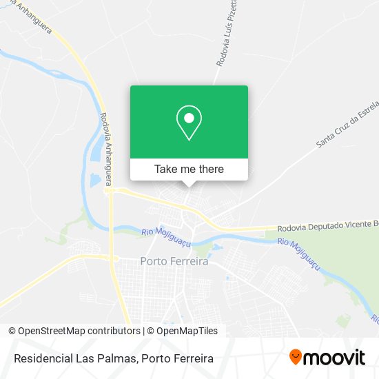 Residencial Las Palmas map