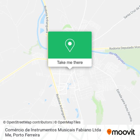 Comércio de Instrumentos Musicais Fabiano Ltda Me map
