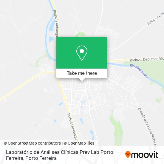 Laboratório de Análises Clínicas Prev Lab Porto Ferreira map