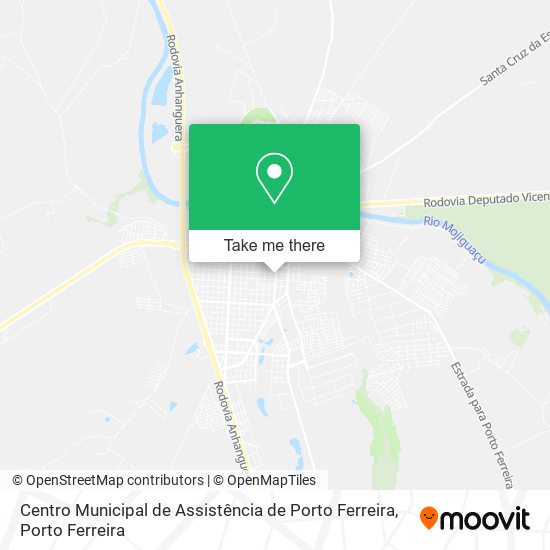 Centro Municipal de Assistência de Porto Ferreira map