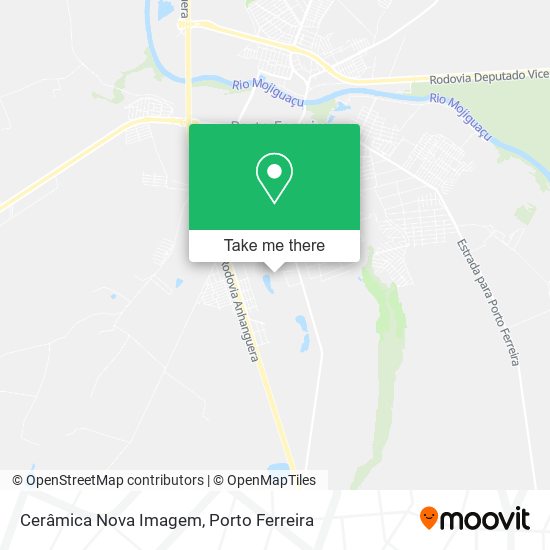 Cerâmica Nova Imagem map