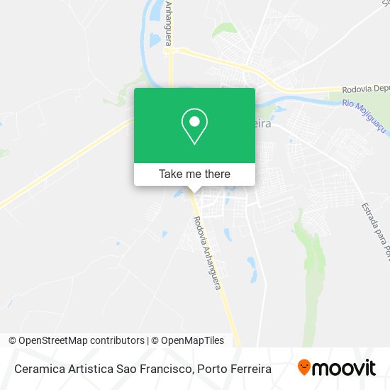 Ceramica Artistica Sao Francisco map