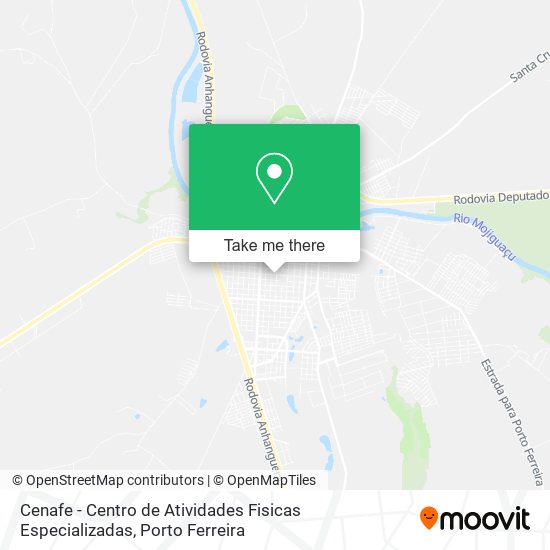 Cenafe - Centro de Atividades Fisicas Especializadas map