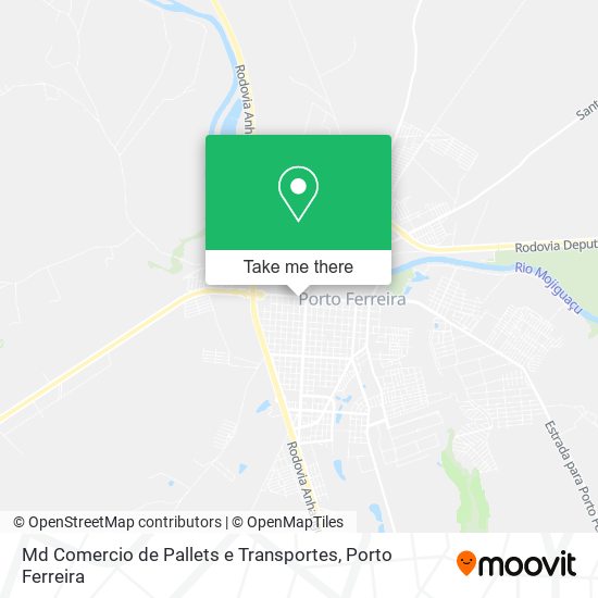 Mapa Md Comercio de Pallets e Transportes