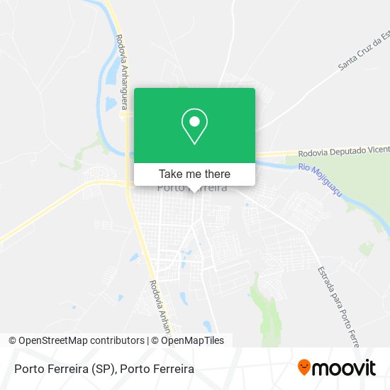 Porto Ferreira (SP) map