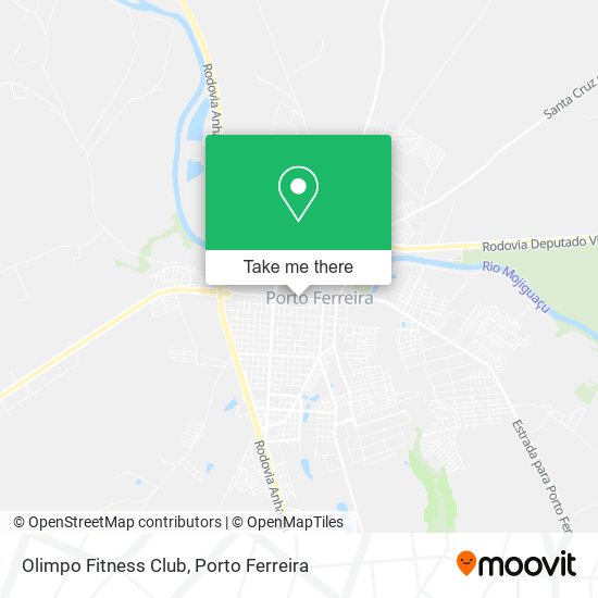 Olimpo Fitness Club map