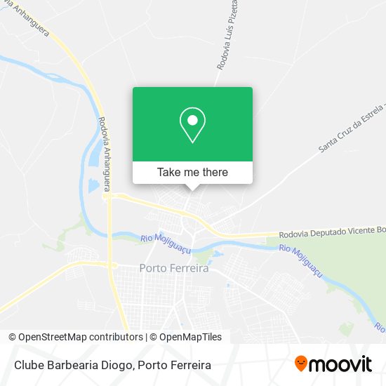 Clube Barbearia Diogo map