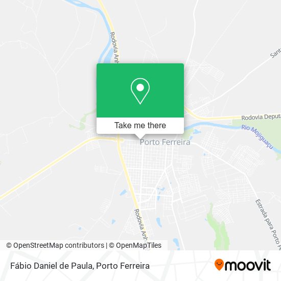 Fábio Daniel de Paula map