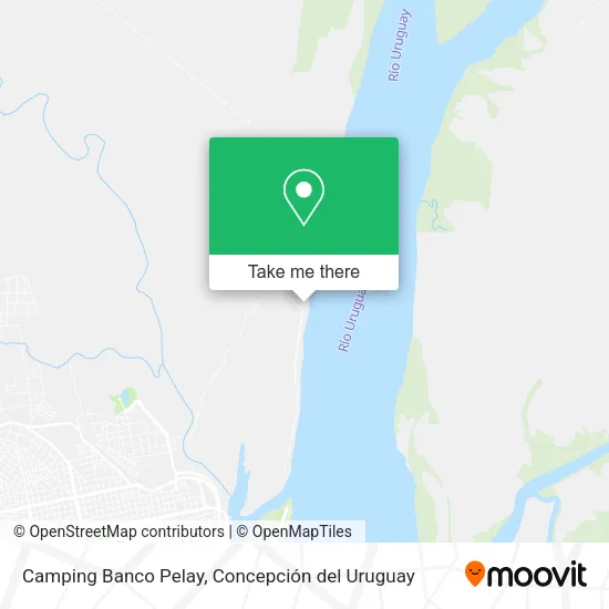 Mapa de Camping Banco Pelay
