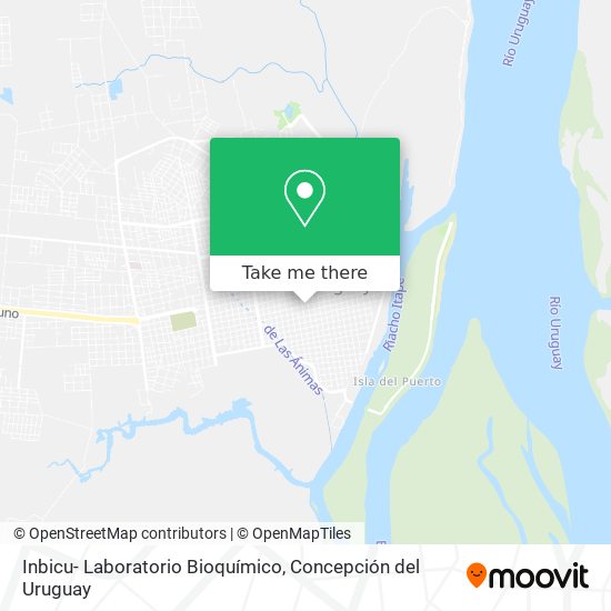 Inbicu- Laboratorio Bioquímico map