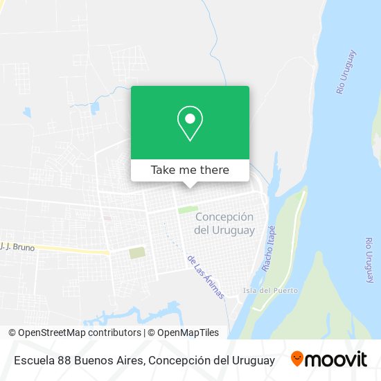 Mapa de Escuela 88 Buenos Aires