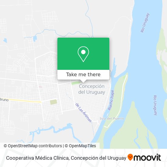 Cooperativa Médica Clínica map