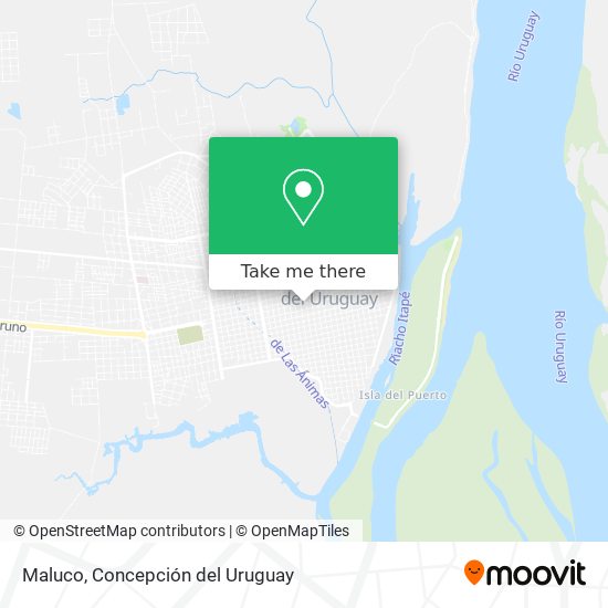 Mapa de Maluco
