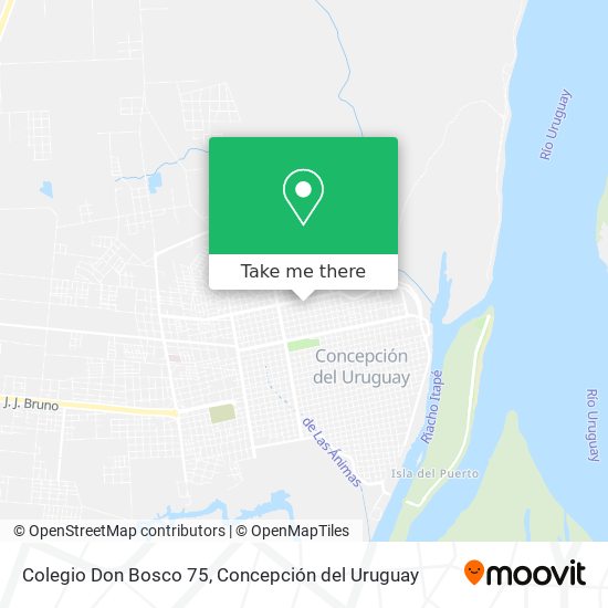 Mapa de Colegio Don Bosco 75