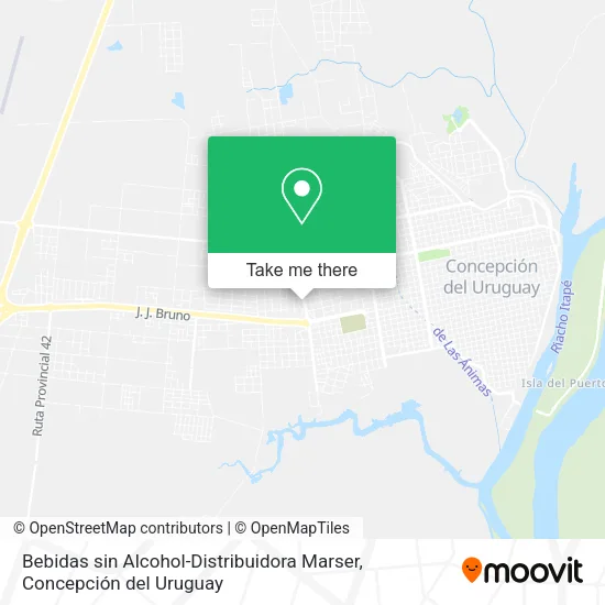 Mapa de Bebidas sin Alcohol-Distribuidora Marser