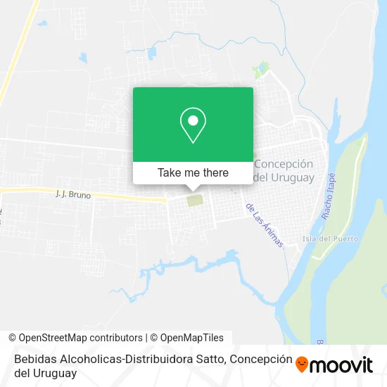 Mapa de Bebidas Alcoholicas-Distribuidora Satto