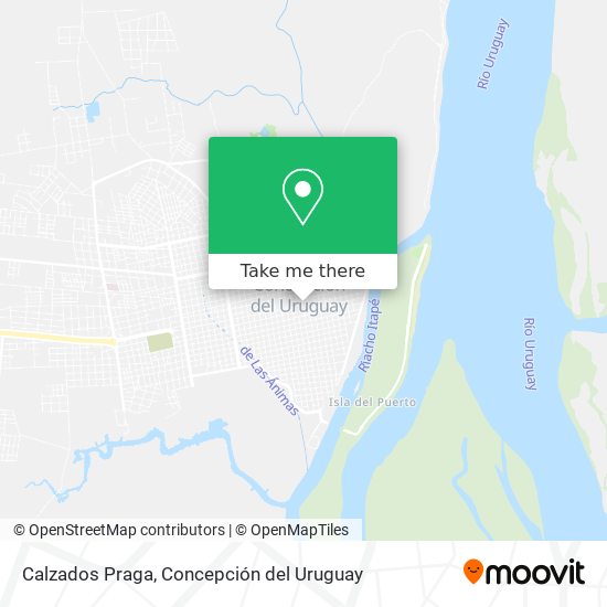 Mapa de Calzados Praga