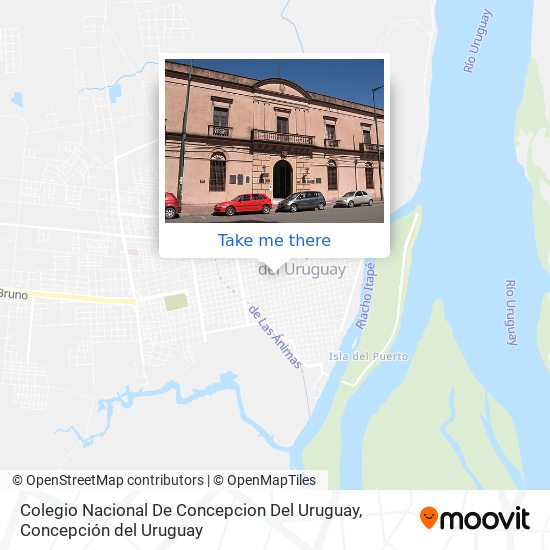 Colegio Nacional De Concepcion Del Uruguay map