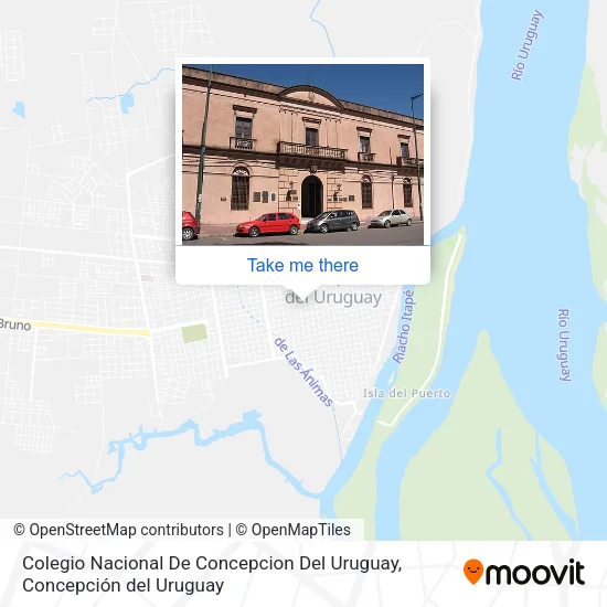Mapa de Colegio Nacional De Concepcion Del Uruguay