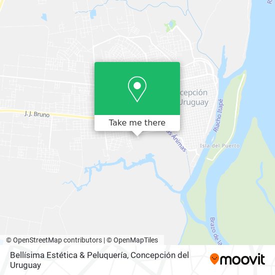 Bellísima Estética & Peluquería map
