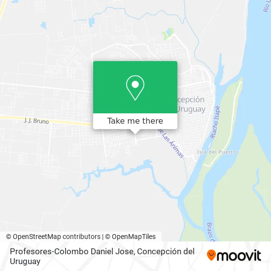 Profesores-Colombo Daniel Jose map