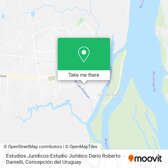 Mapa de Estudios Juridicos-Estudio Juridico Dario Roberto Danielli