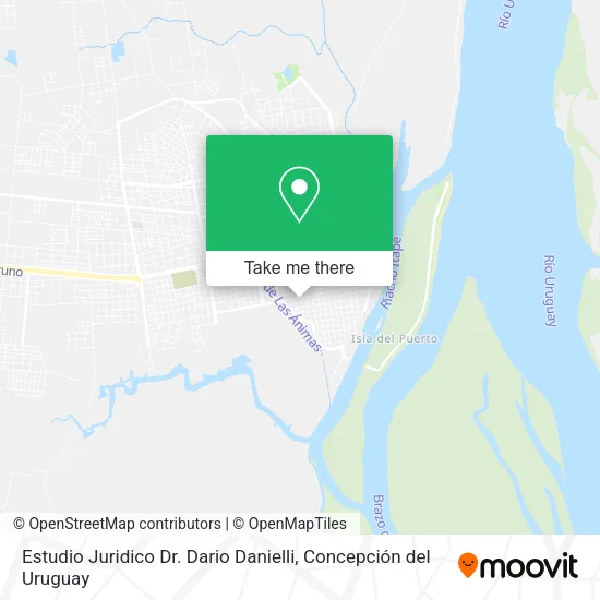 Mapa de Estudio Juridico Dr. Dario Danielli
