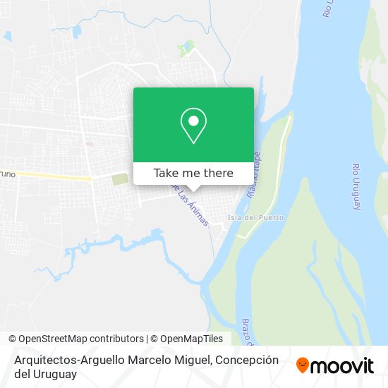 Mapa de Arquitectos-Arguello Marcelo Miguel