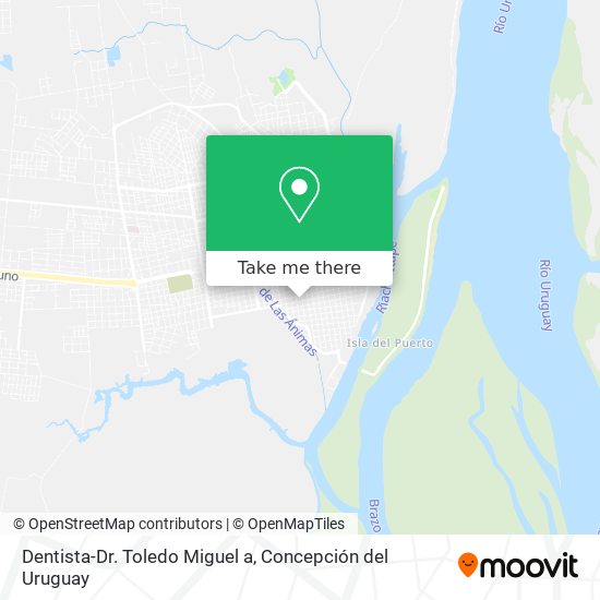 Dentista-Dr. Toledo Miguel a map
