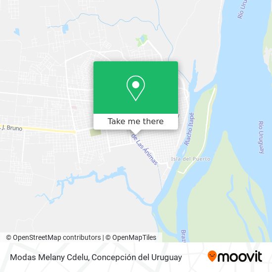 Mapa de Modas Melany Cdelu