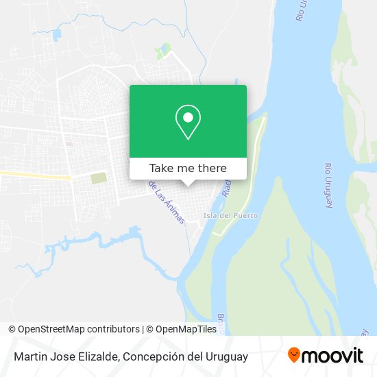 Martin Jose Elizalde map