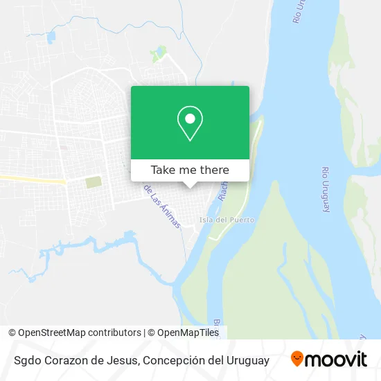 Sgdo Corazon de Jesus map